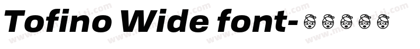 Tofino Wide font字体转换